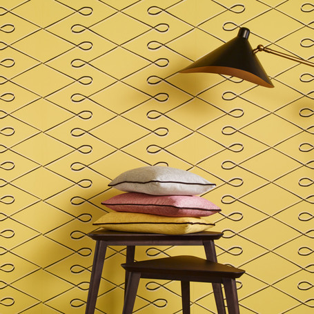 Papier peint NOBILIS : Lacets